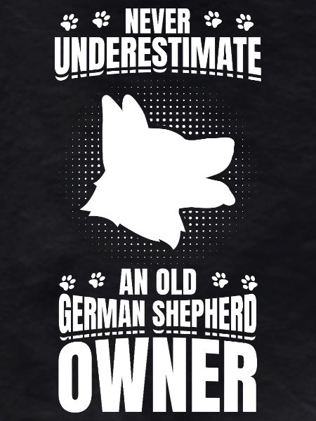 Old German Shepherd Owner