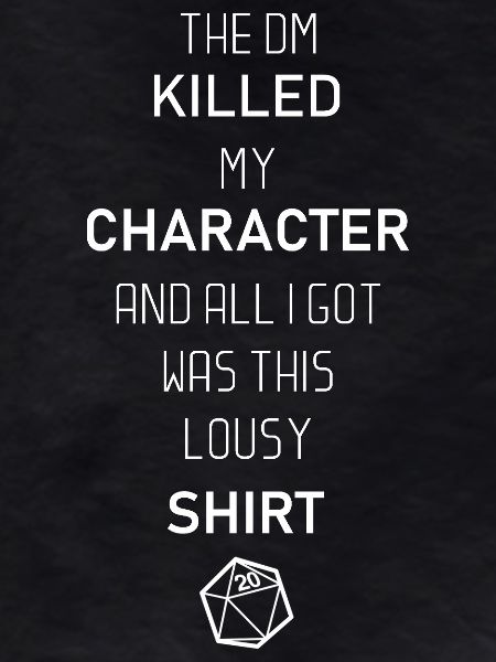DM Killed my character
