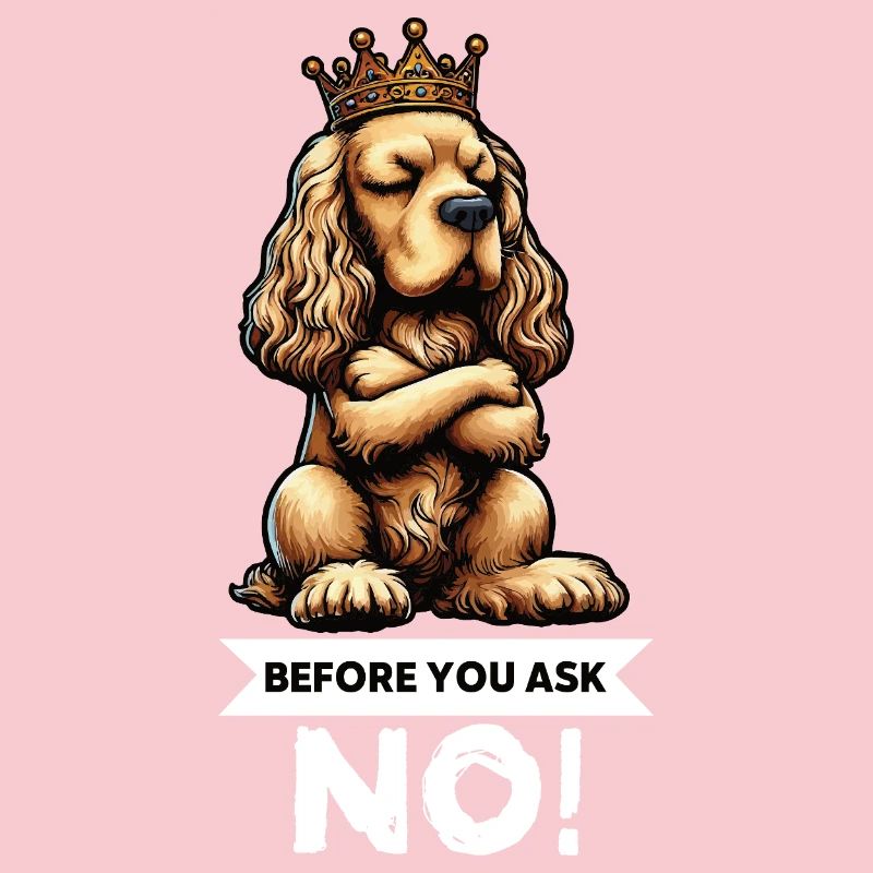 Before You Ask Cocker Spaniel Cockerhund