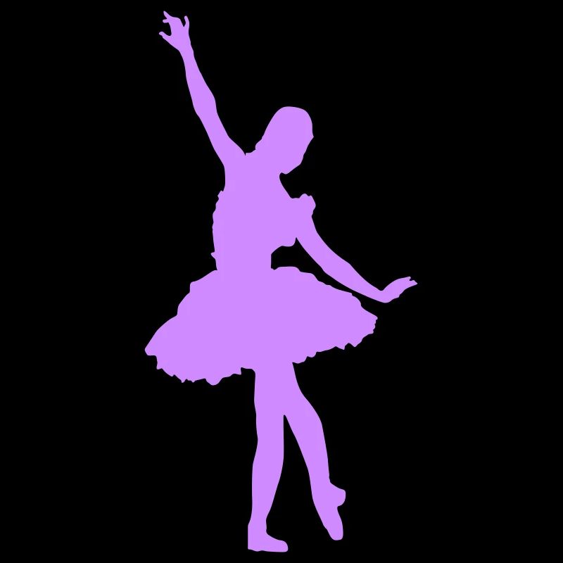 Silhouette de ballerine