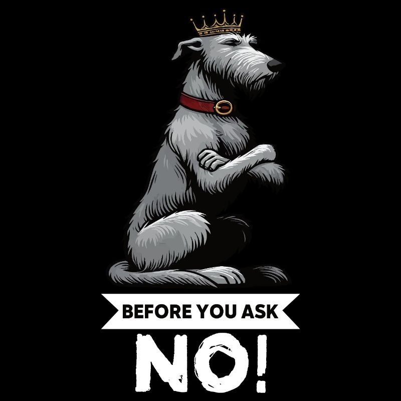 Before You Ask Irischer Wolfshund Wolfshundhalter