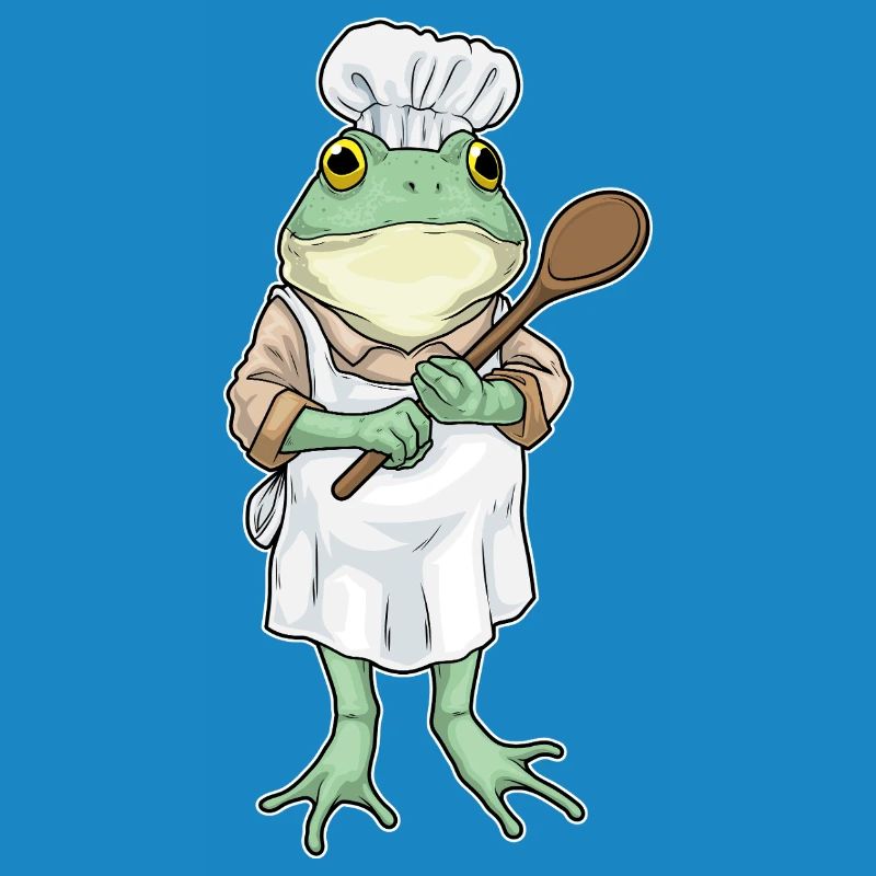Cuisson de grenouilles, cuisson à la cuillère de cuisson