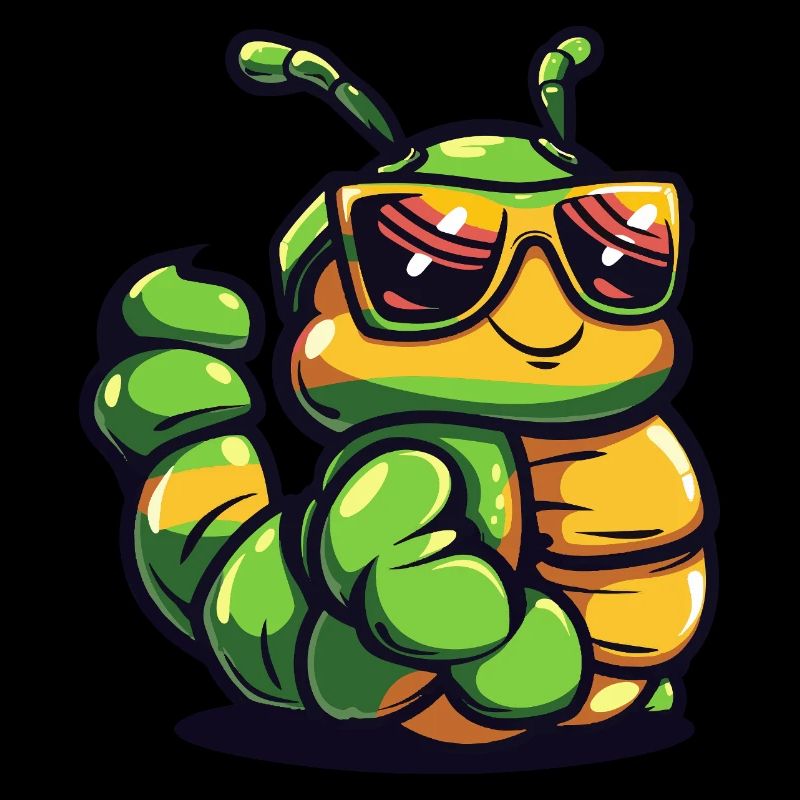 Worm Cool Animal
