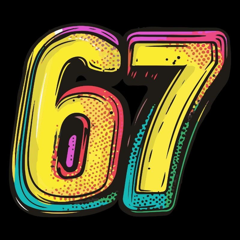 67 Number Comic