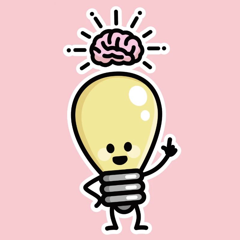 Light Bulb Idea Brains Creative Genius Creativity