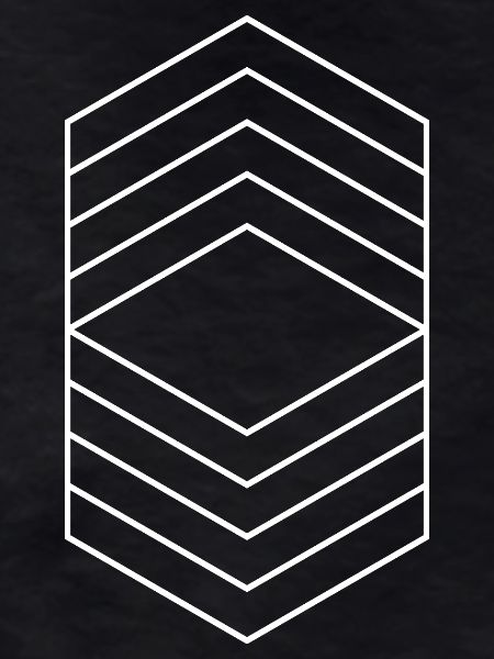 Geometrischer Chevron