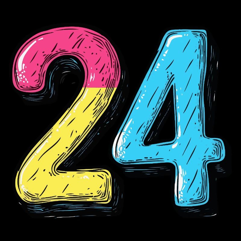 Bande dessinée à 24 chiffres