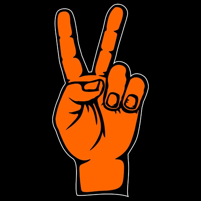 Helloween Peace Victory Symbol