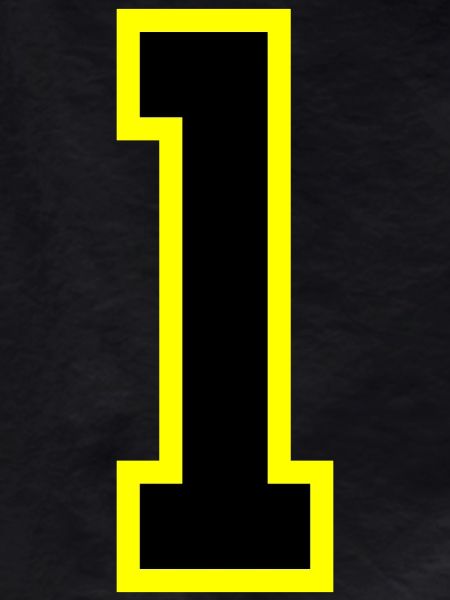 1 Number Jersey