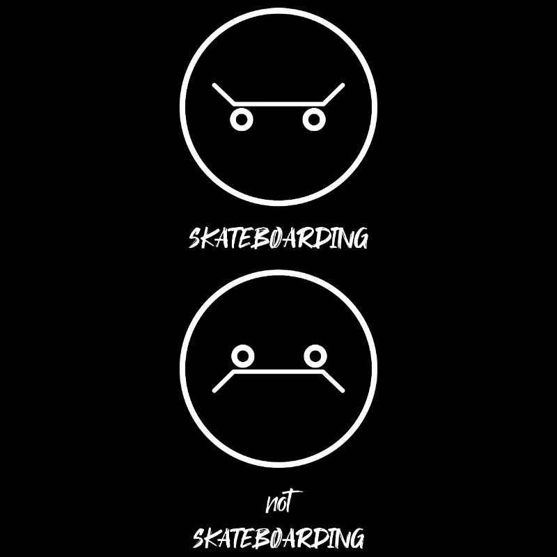 Skateboarding vs. Not Skateboarding