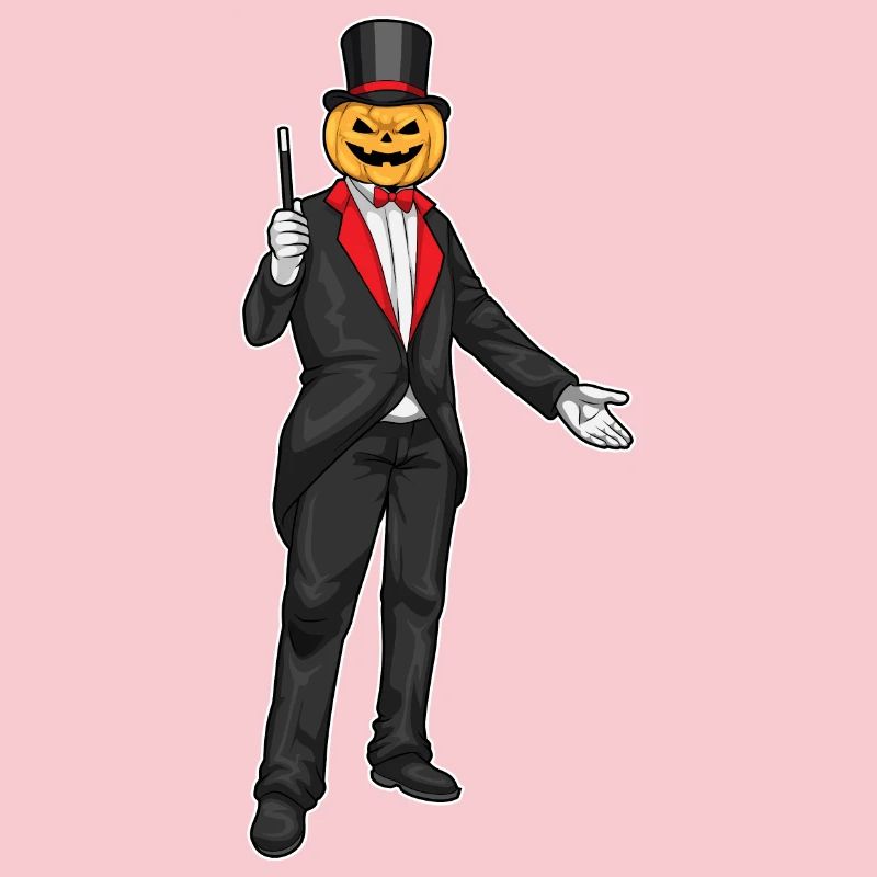 Jack O Lantern Halloween Wizard