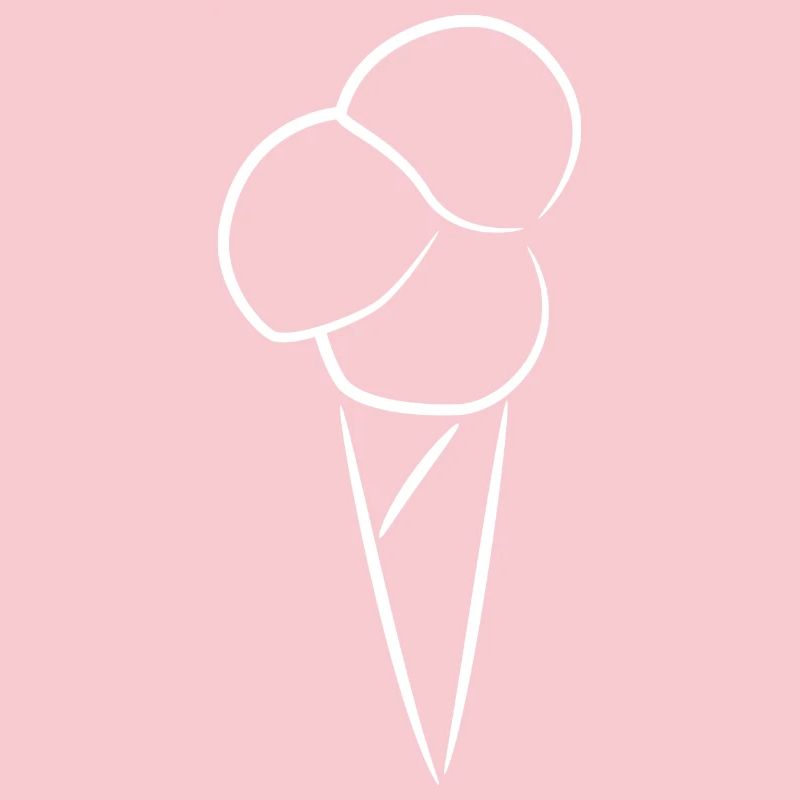 Dessin de crème glacée