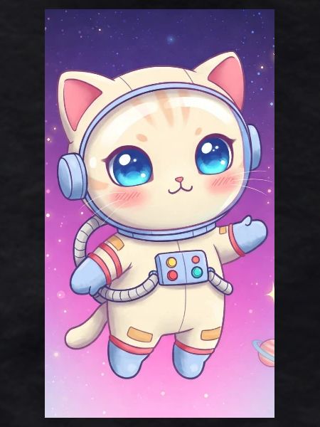 Astronaut kitten