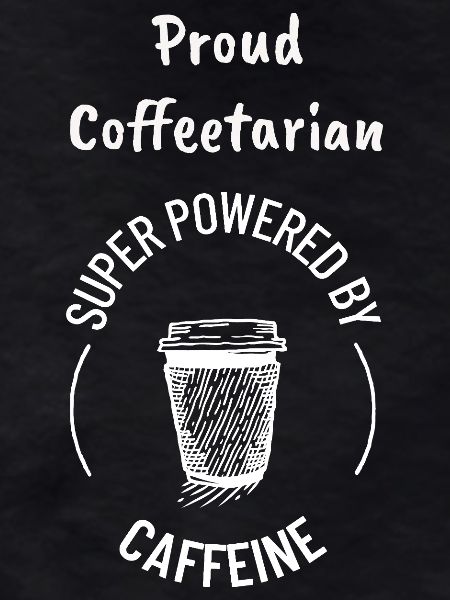 Proud Coffeetarian Circular Badge