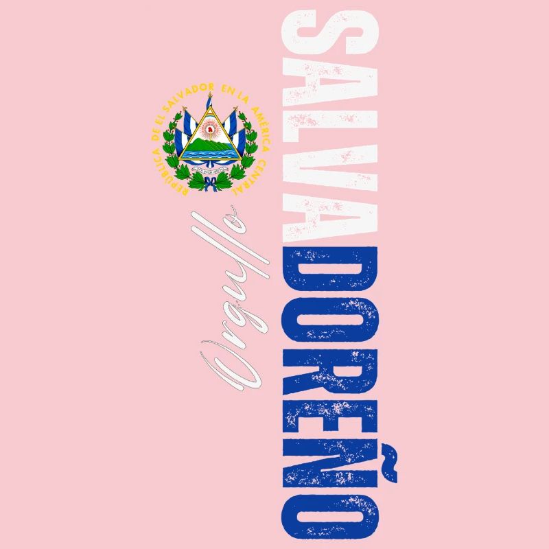 Salvadoran pride, vertical design
