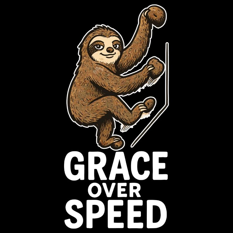 Bouldering Motivation – Grace Over Speed Gift