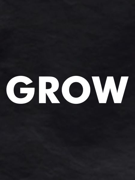 GROW · White