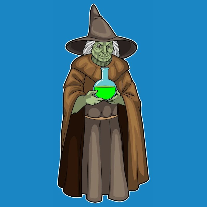 Witch Halloween Magic Potion