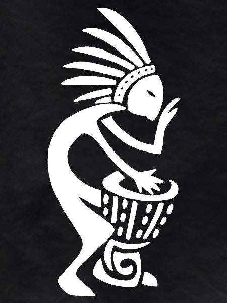 Tam Tam Player (White)