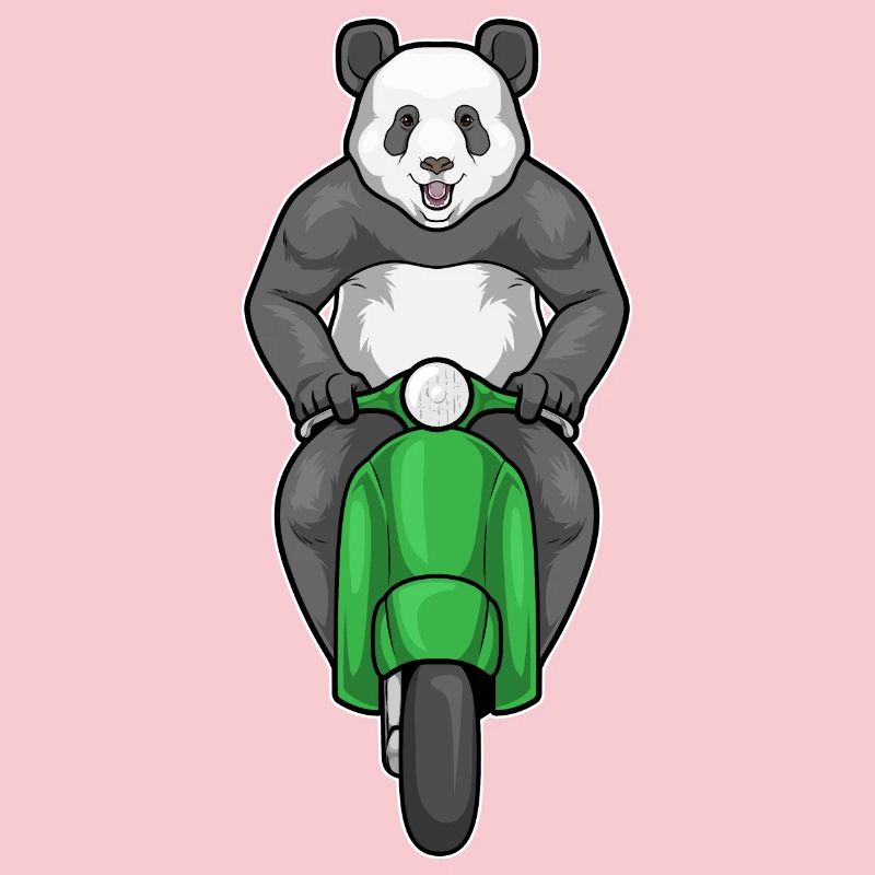 Panda Scooter