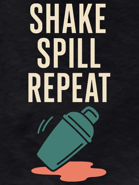 Shaker Stuck Beginner Mixologist