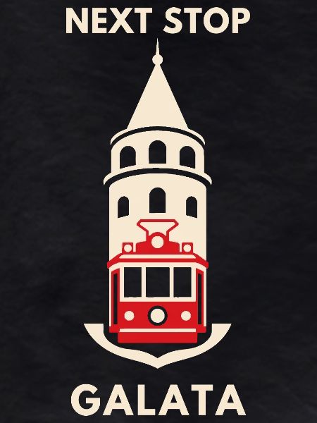 Nearest stop Galata tram