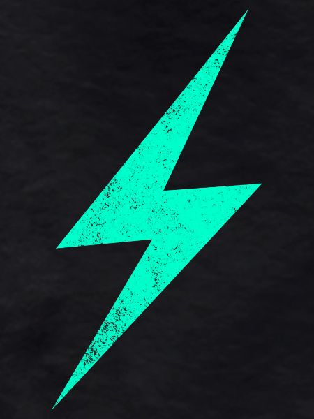 Neon Blitz-Lichtstrahl