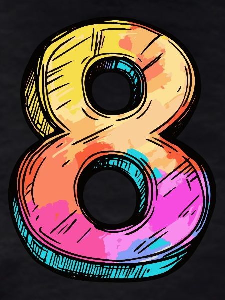 8 Number Comic