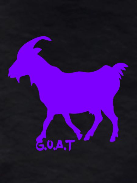 G.O.A.T. Ziege lila