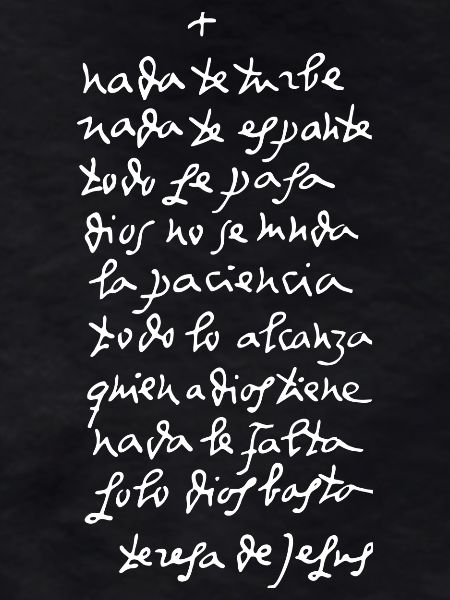 Solo Dios basta (oscura)