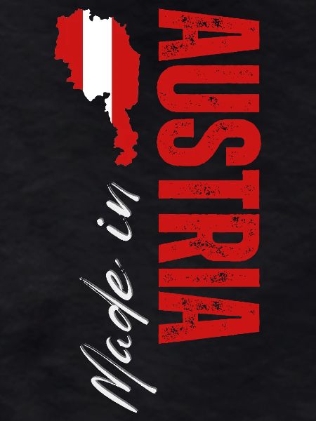 Made in Austria, vertical design