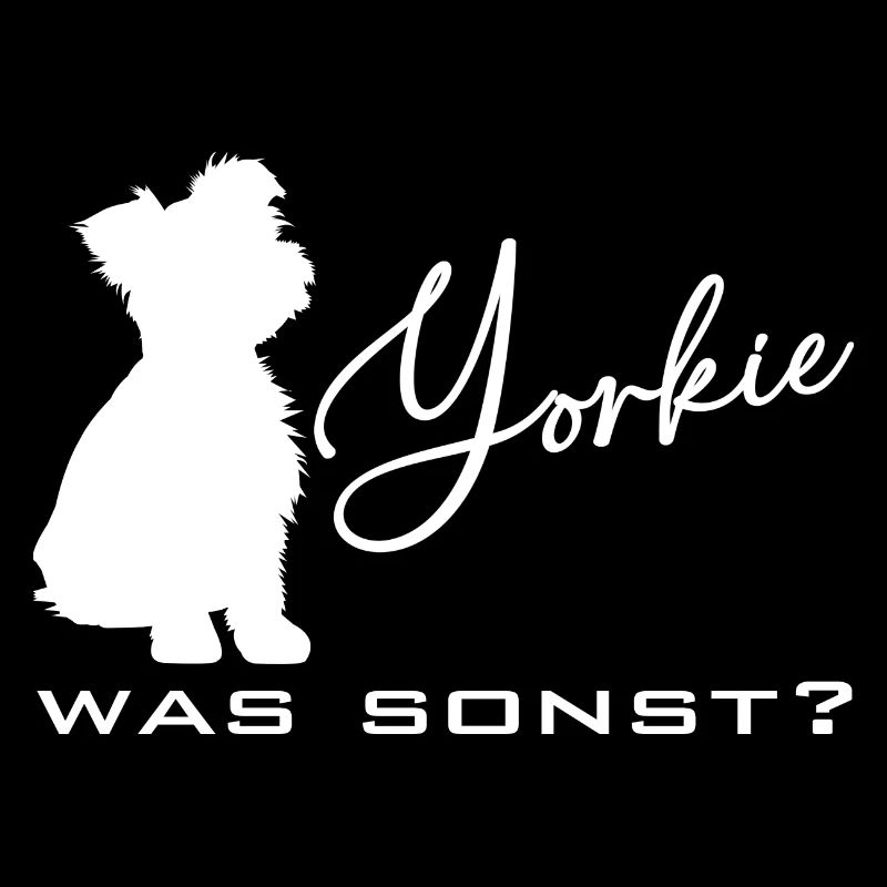 Yorkshire Terrier Yorkie Silhouette