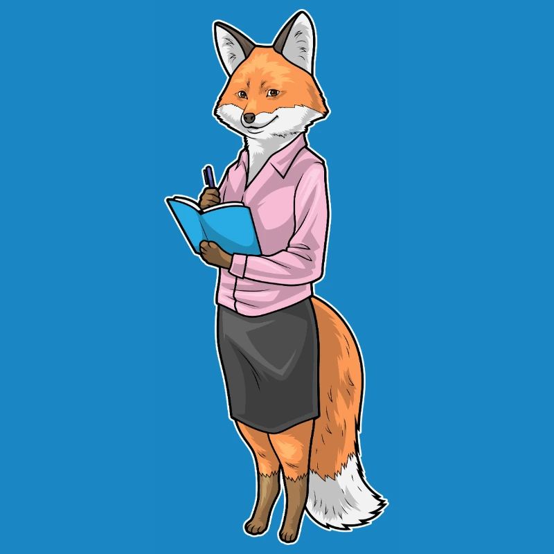 Fox Secretary Notebook Office