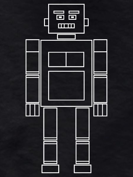 Robot / White / Reduced