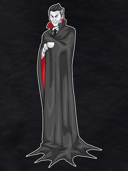 Vampire Halloween Coffee