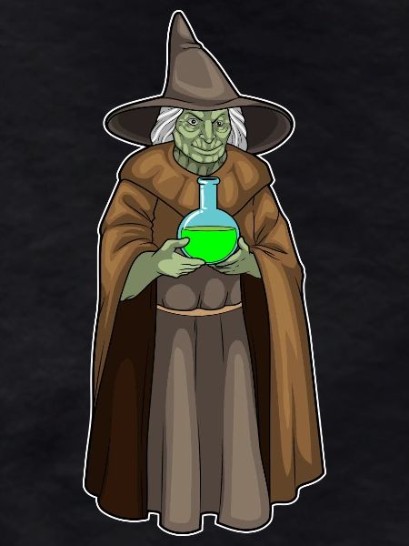 Witch Halloween Magic Potion