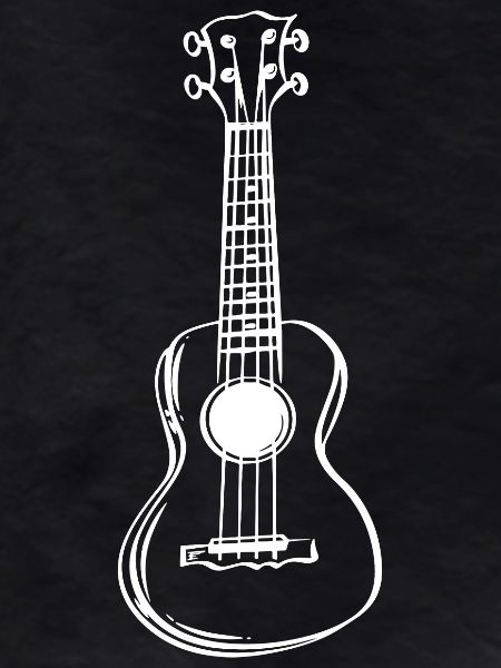 Ukulele Drawing