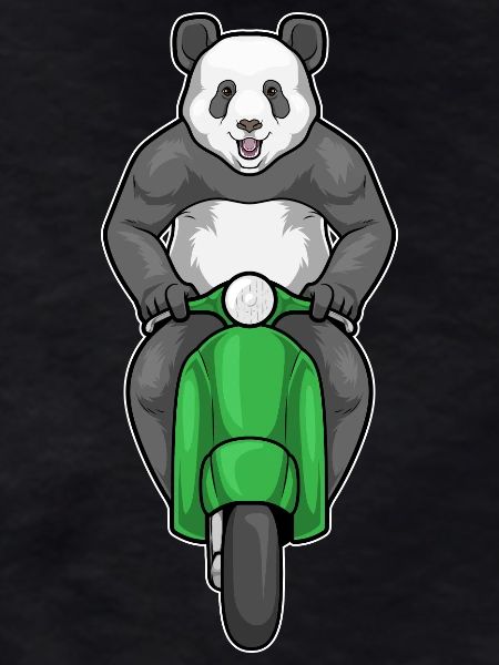 Panda Scooter