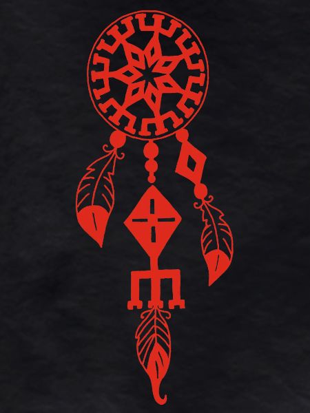 Red Dreamcatcher