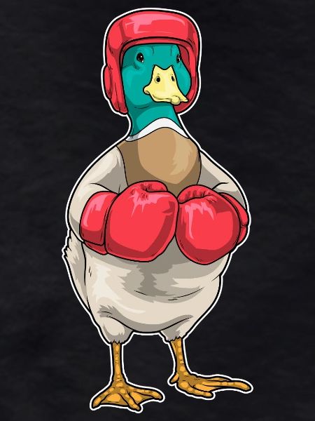 Duck Boxer Boxing Gloves Boxing