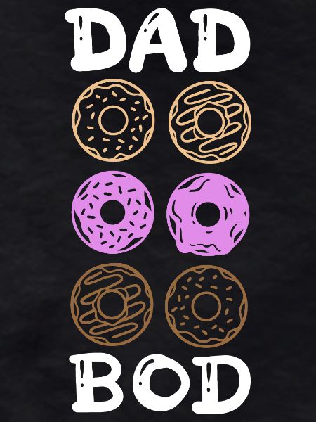 Dad Bod Donut Sixpack