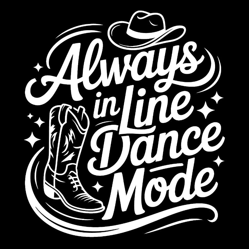 Toujours en mode danse en ligne Conception de danse linéaire
