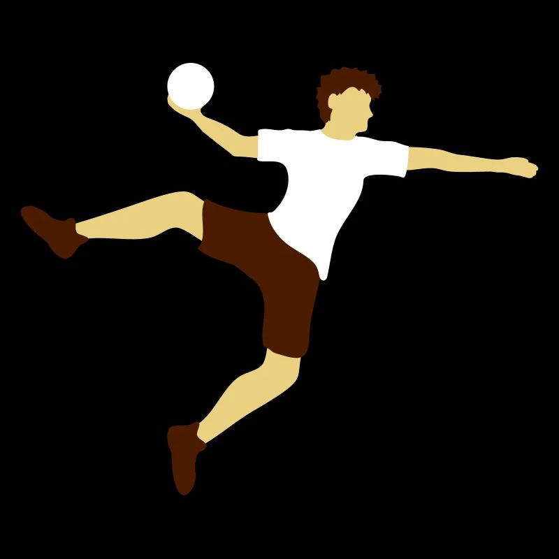 handball balle jeter score sauter jeter dans