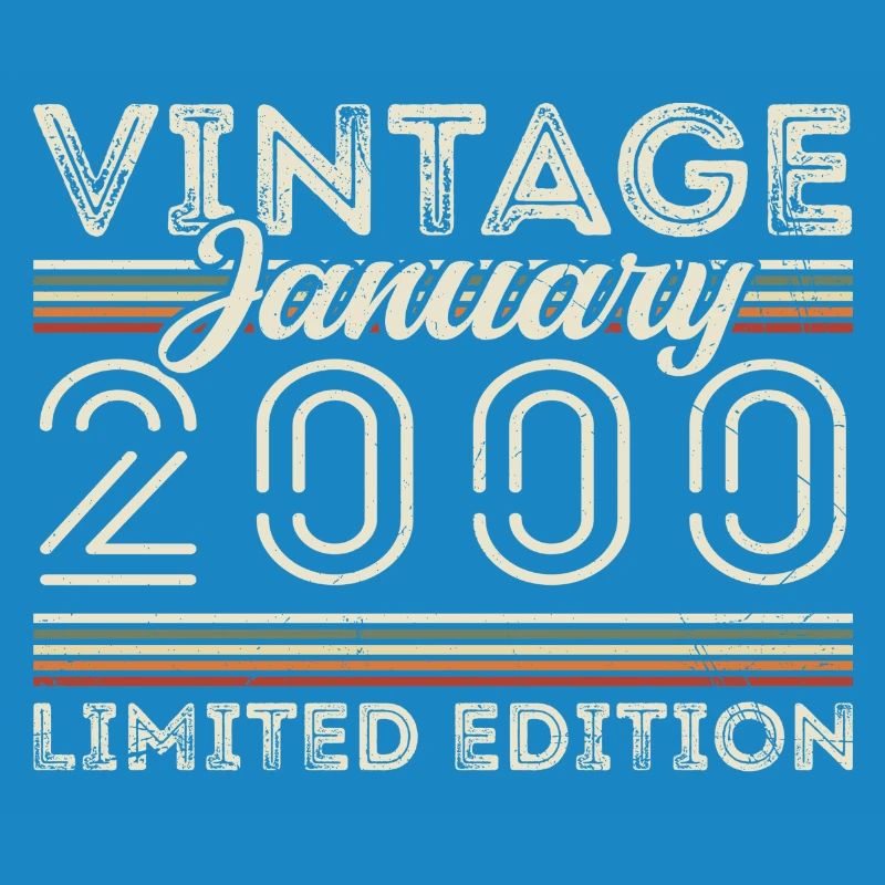 Janvier 2000 Volume 2000 - Anniversaire Janvier 2000