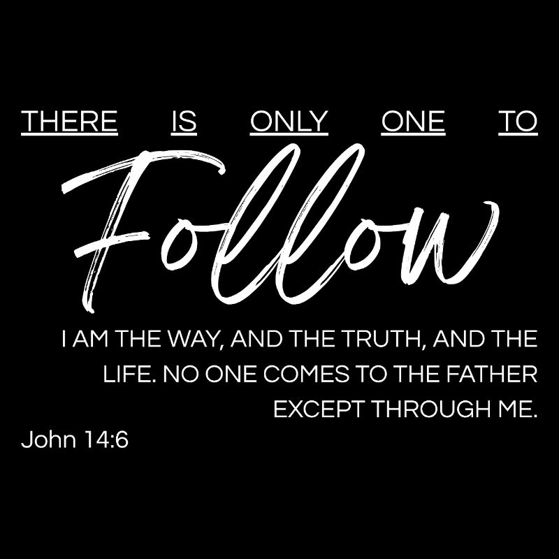 There Is Only One to Follow - John 14:6