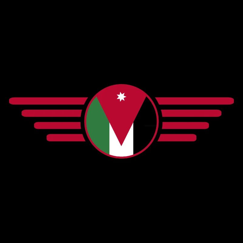 Ich liebe Jordanien, Stil Design T-Shirt