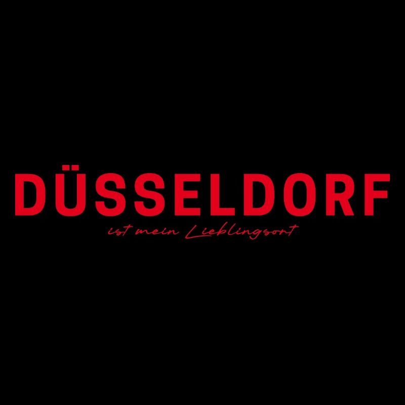 Düsseldorf T-Shirt – Skyline & Rhine Style