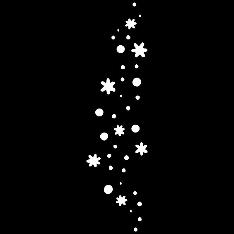 Glitzer Schnee