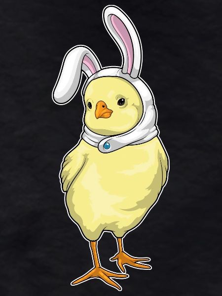 Chick Easter Bunny Ears