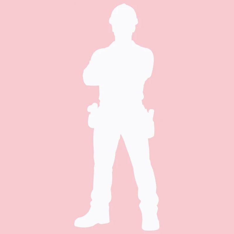 Construction Worker Construction Silhouette